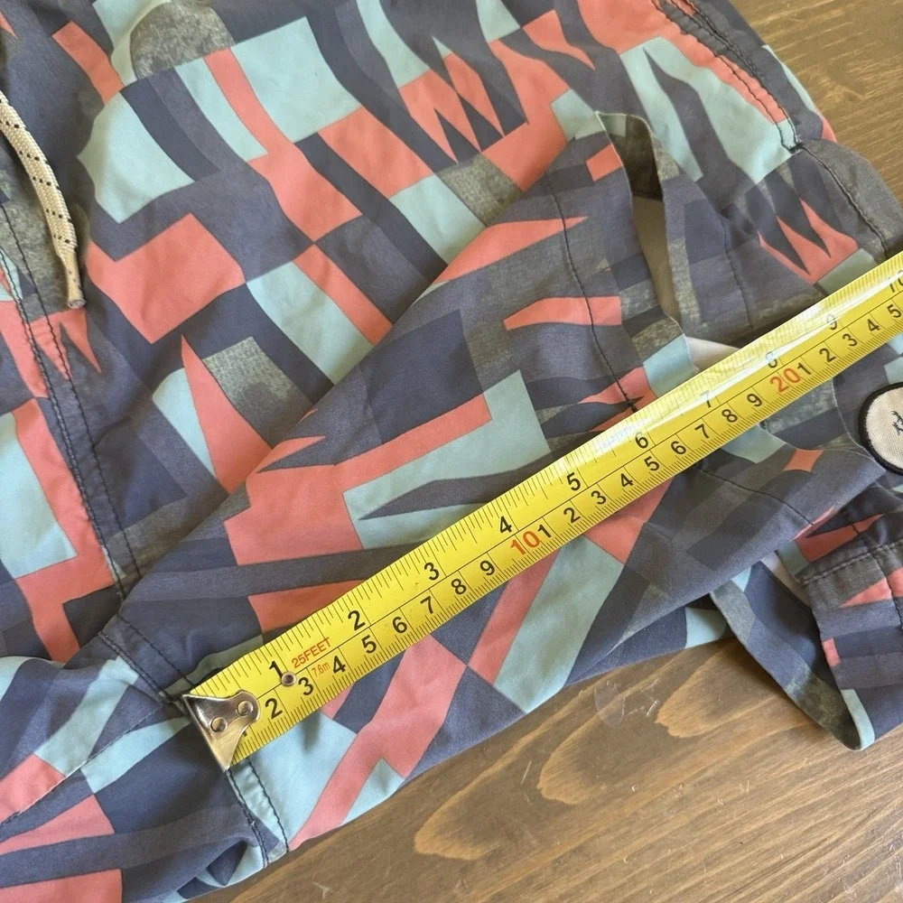 Modern Amusement Men's Large Board Swim Shorts Summer Pool Beach Colorful